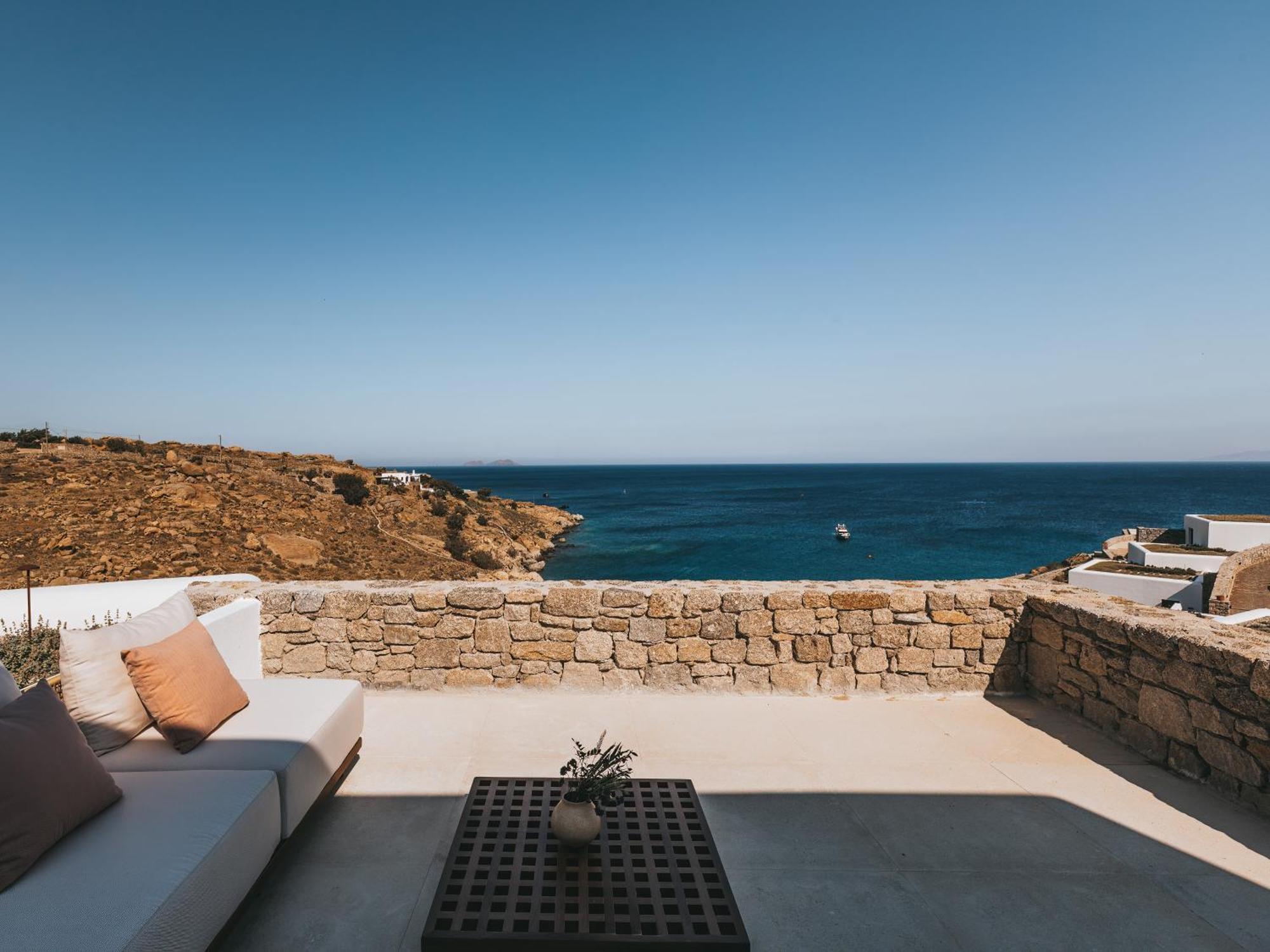ホテル Cali Mykonos カラファティス エクステリア 写真