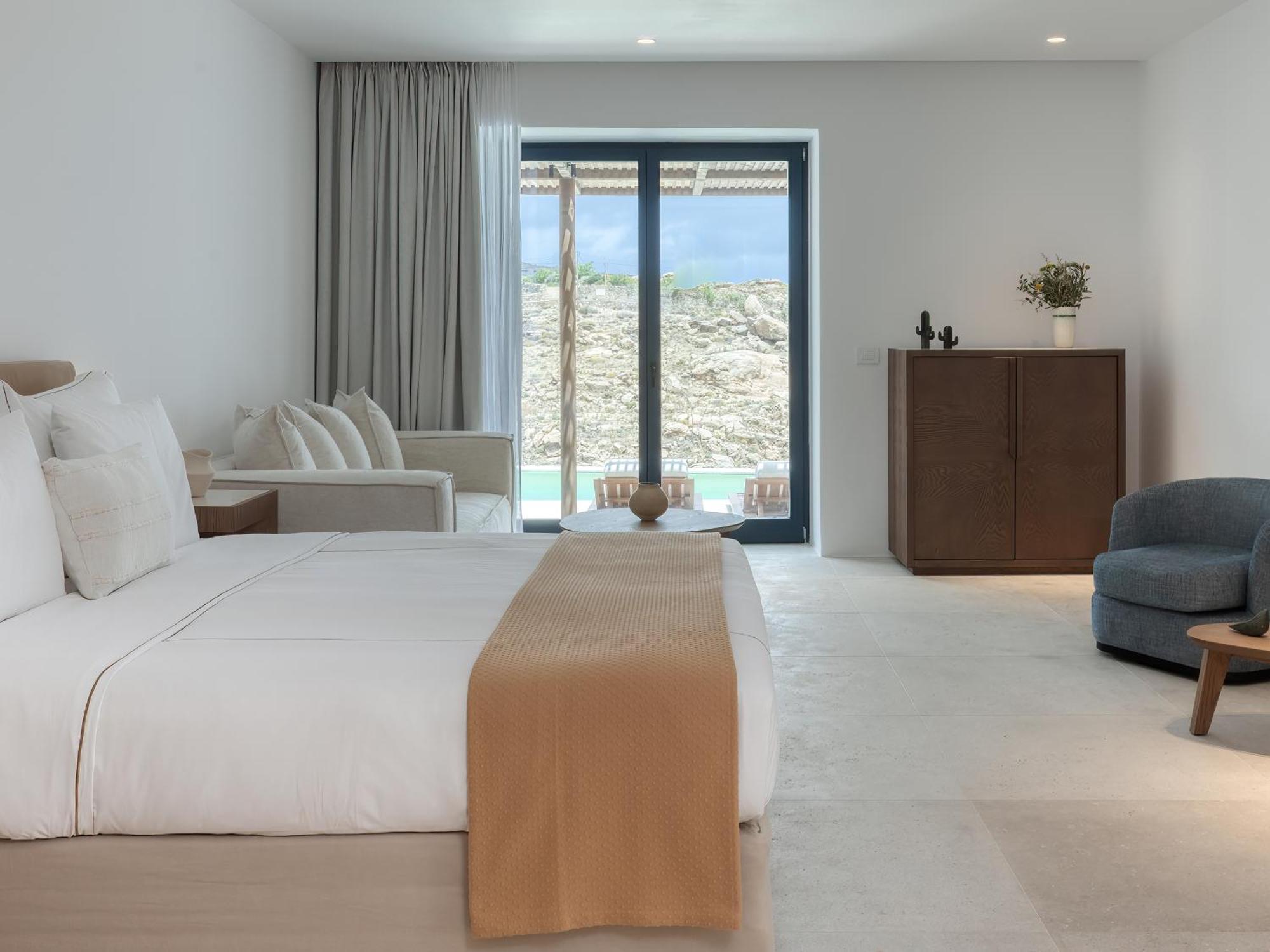 ホテル Cali Mykonos カラファティス エクステリア 写真