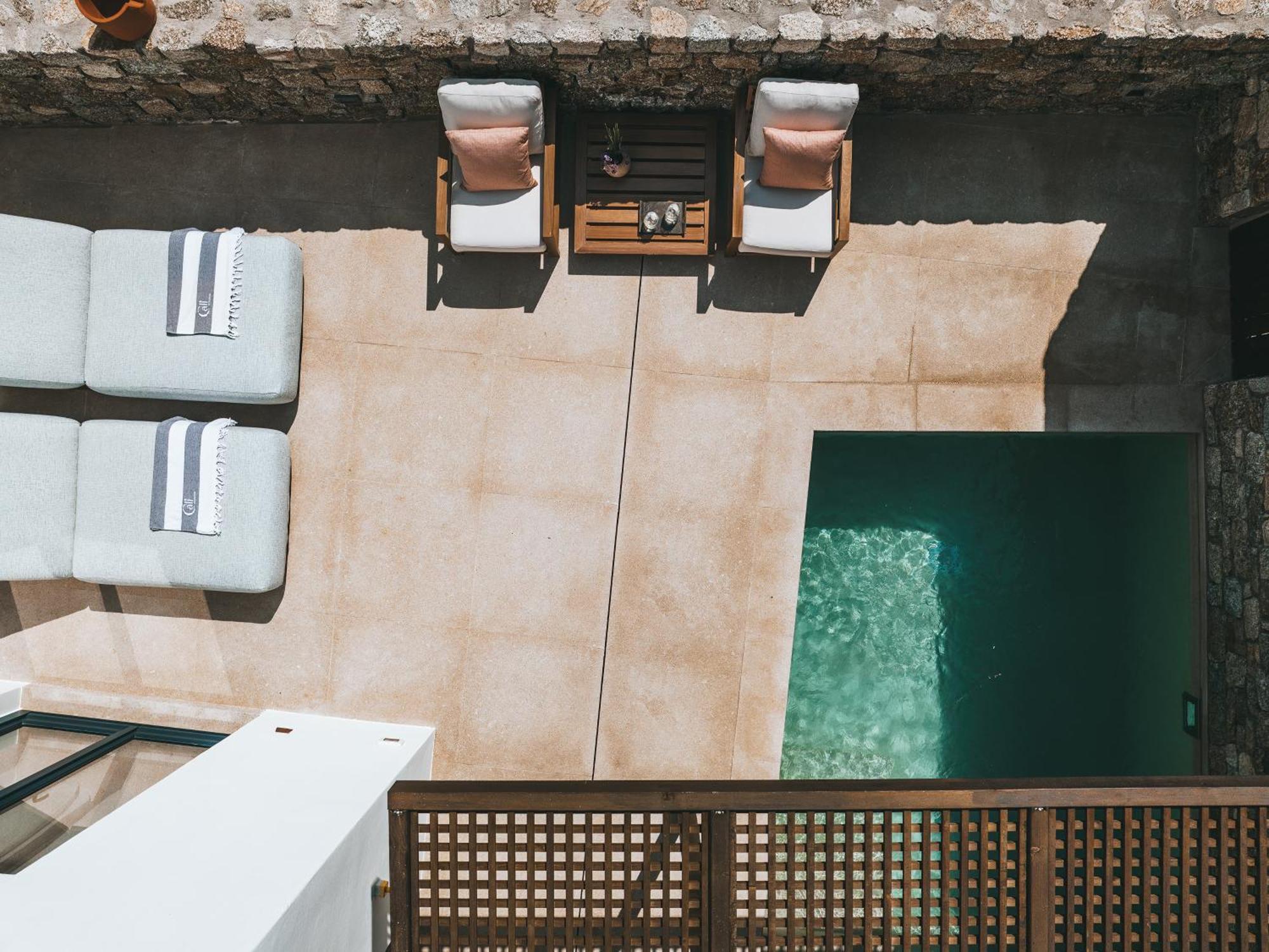 ホテル Cali Mykonos カラファティス エクステリア 写真