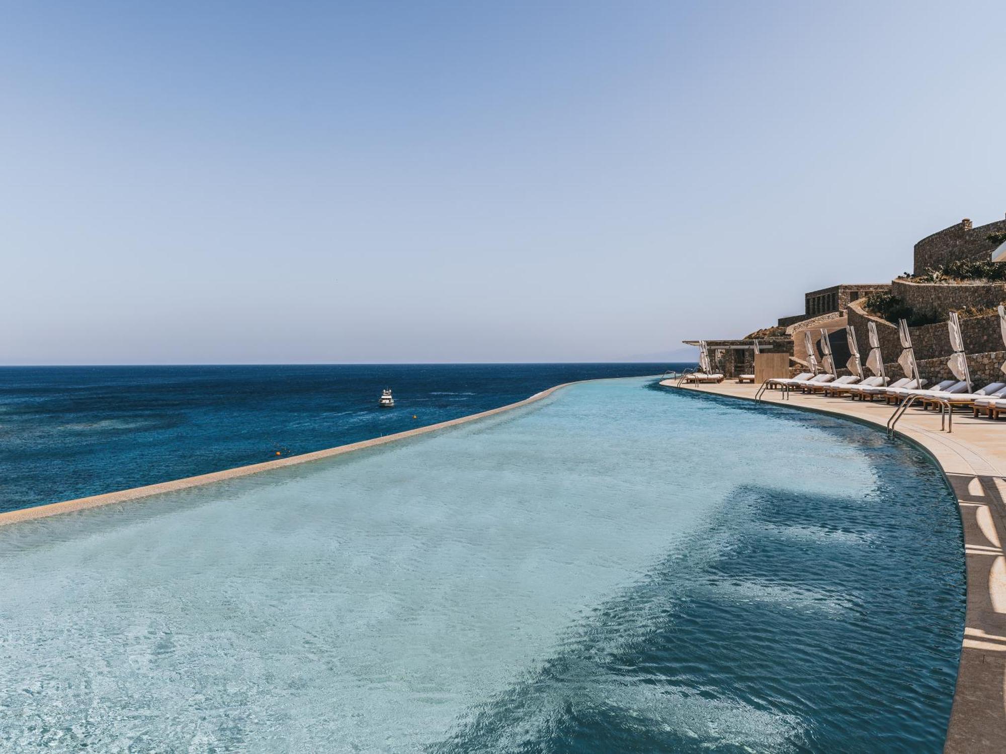 ホテル Cali Mykonos カラファティス エクステリア 写真