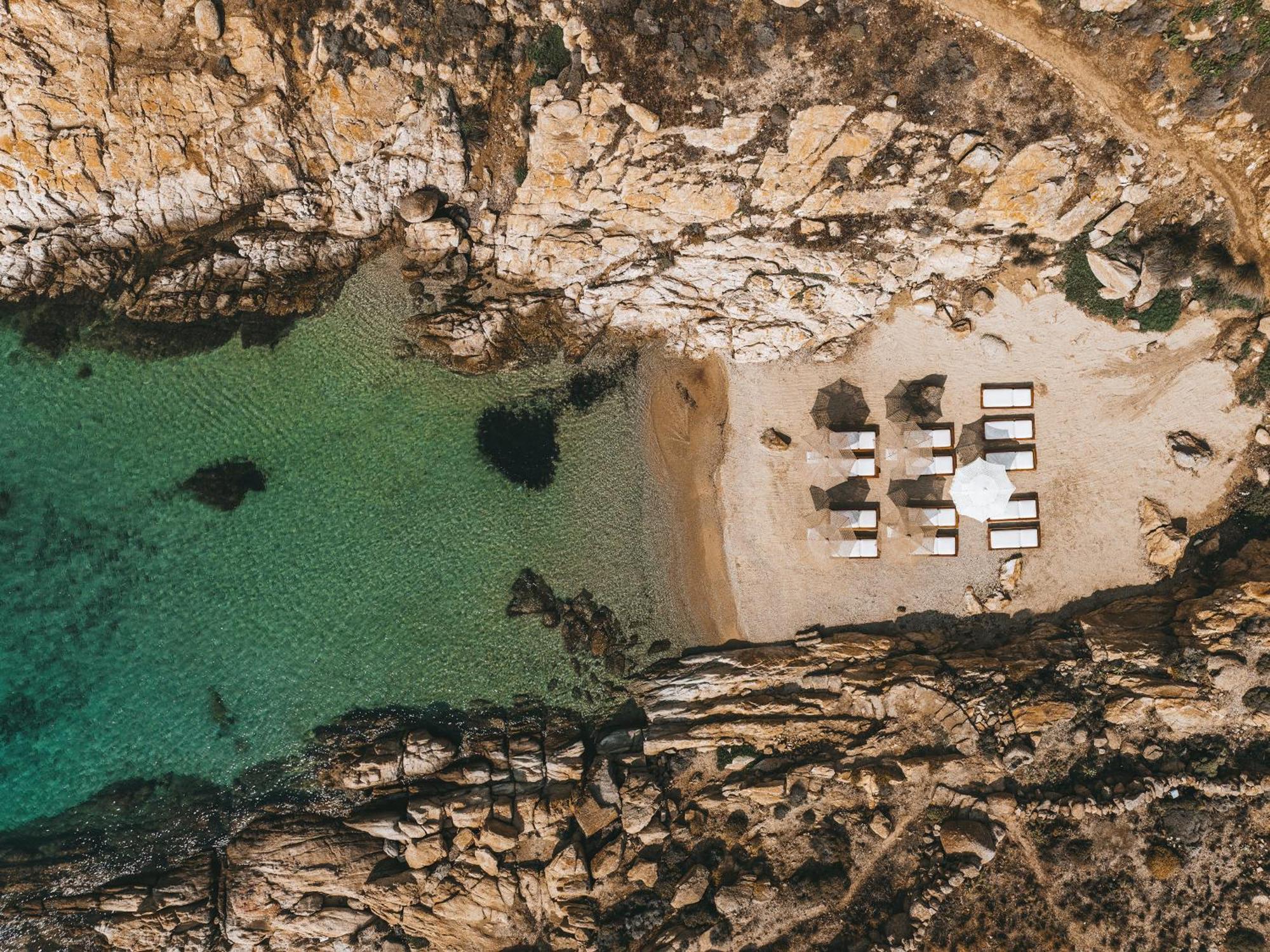 ホテル Cali Mykonos カラファティス エクステリア 写真