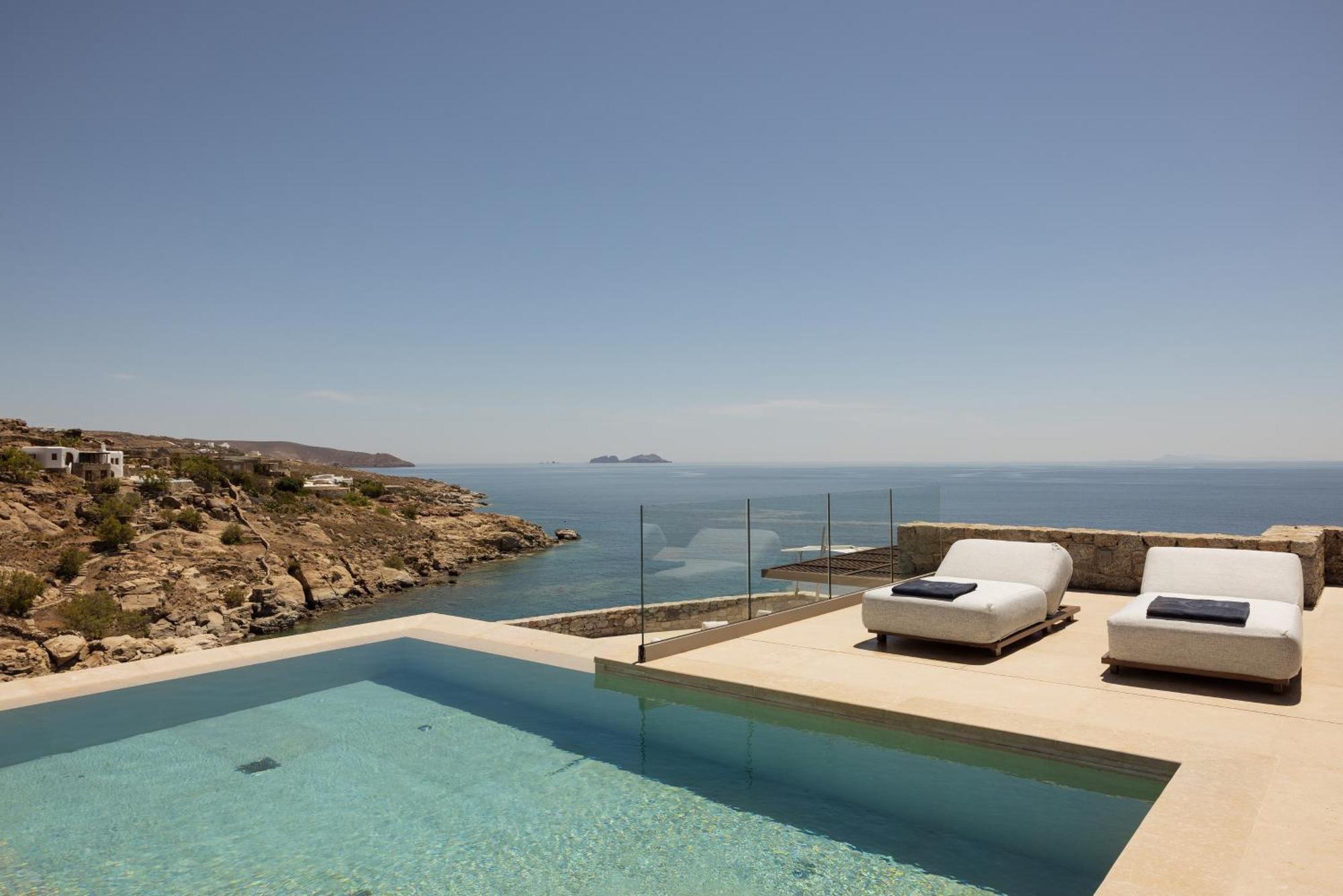 ホテル Cali Mykonos カラファティス エクステリア 写真