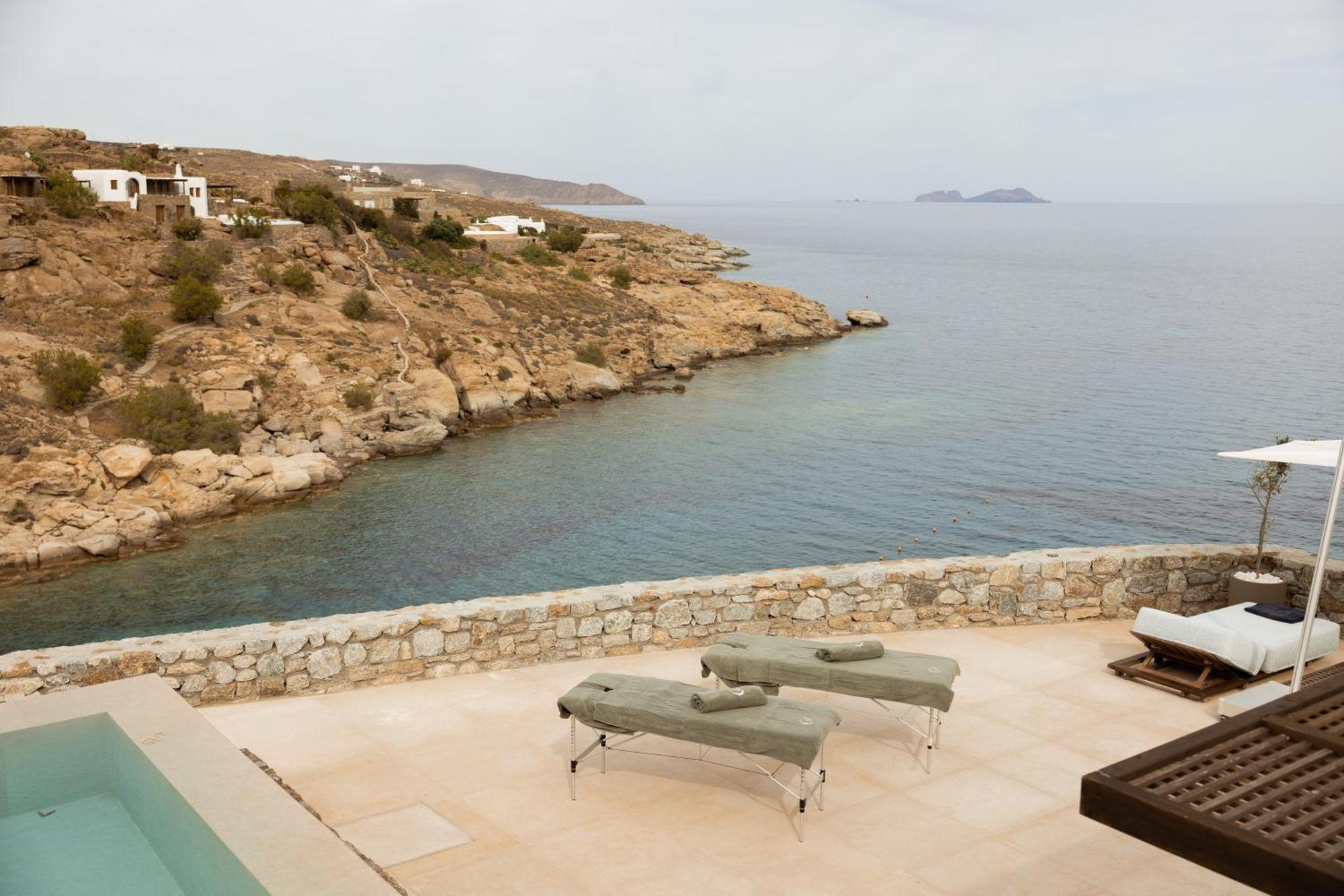 ホテル Cali Mykonos カラファティス エクステリア 写真